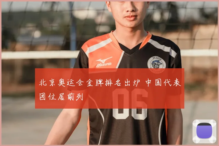 北京奥运会金牌排名出炉 中国代表团位居前列