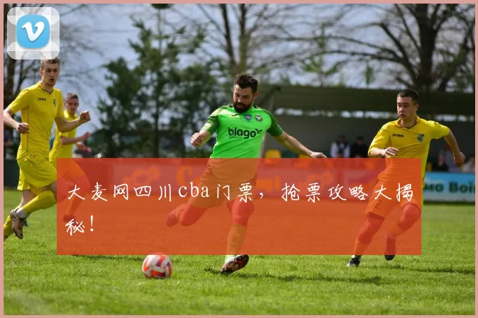 大麦网四川cba门票，抢票攻略大揭秘！